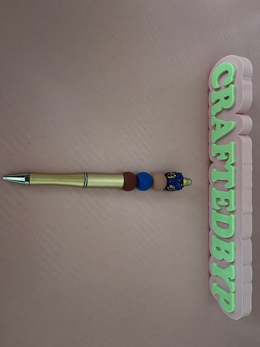 Beaded pens