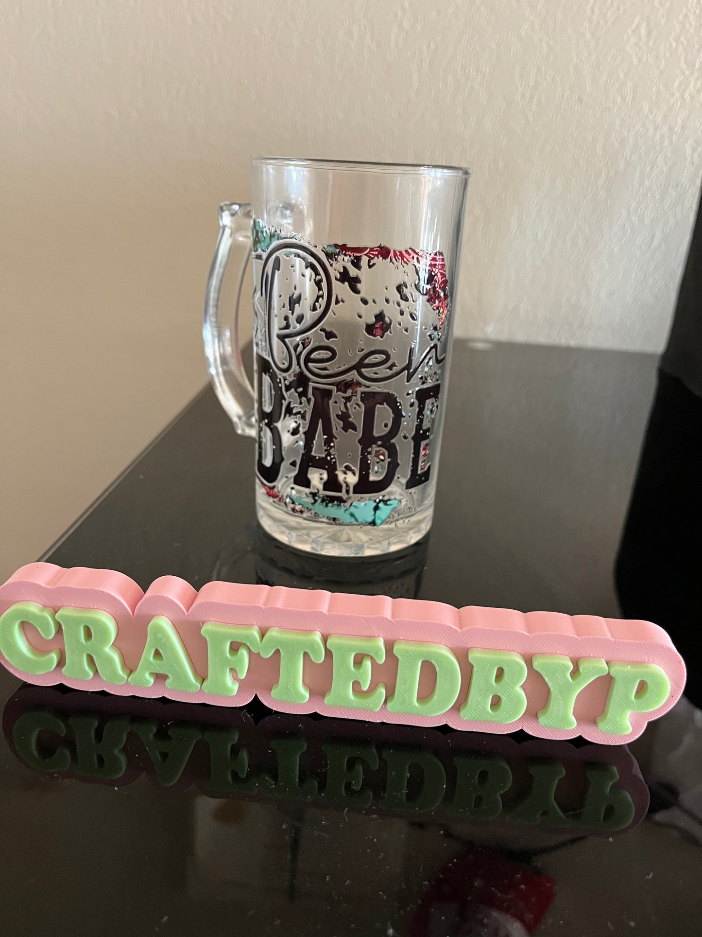 Custom Beer glasses