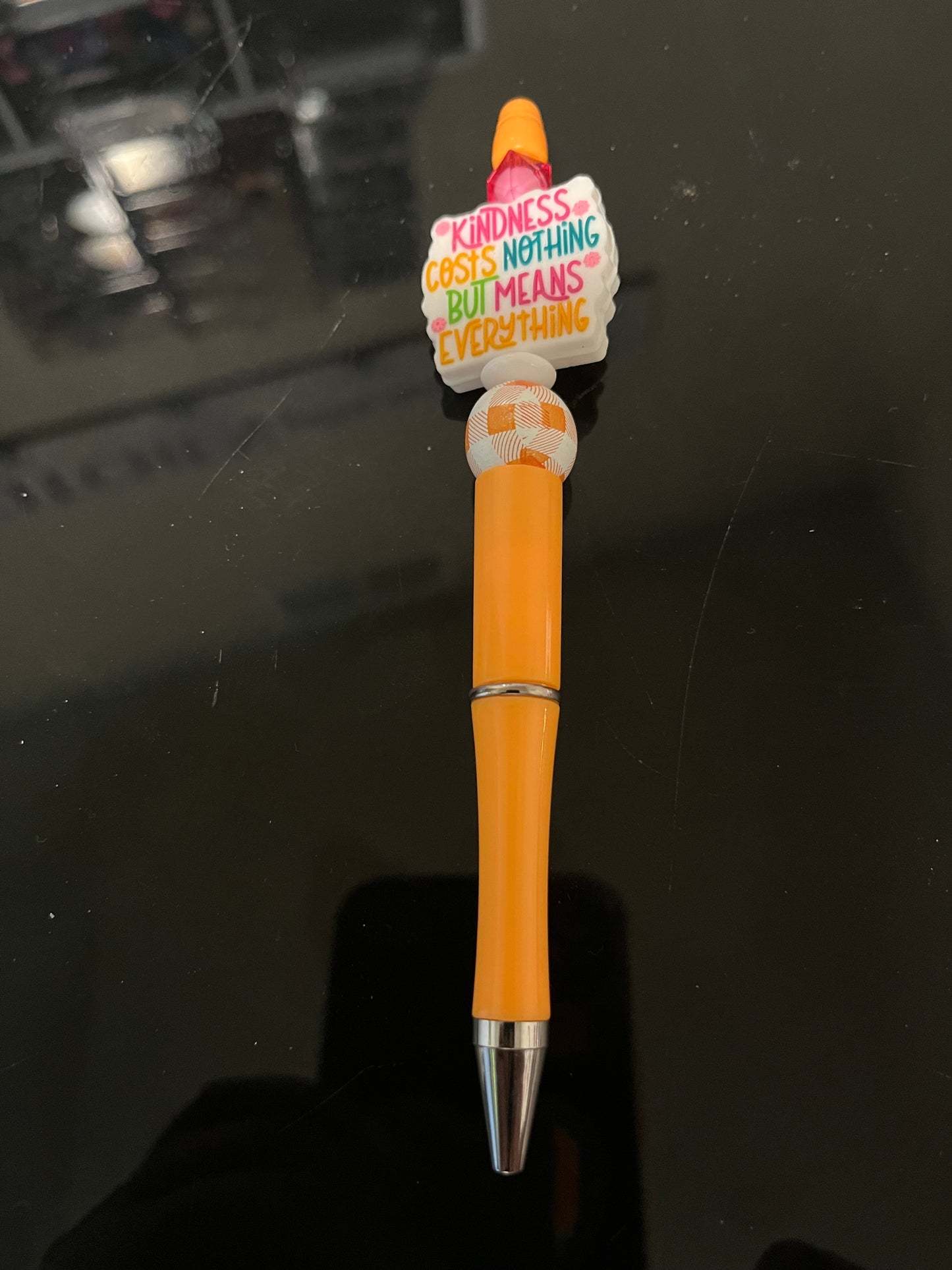 Beaded pens