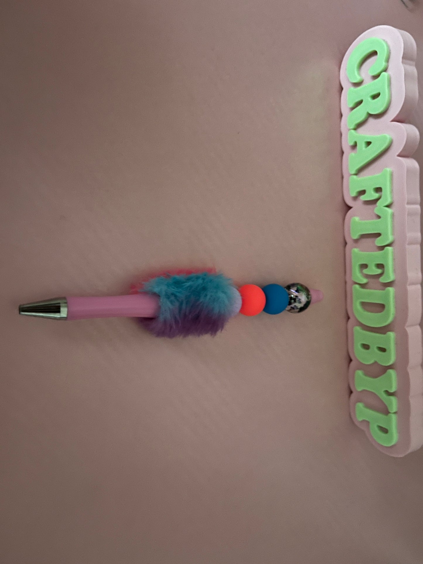 Beaded pens
