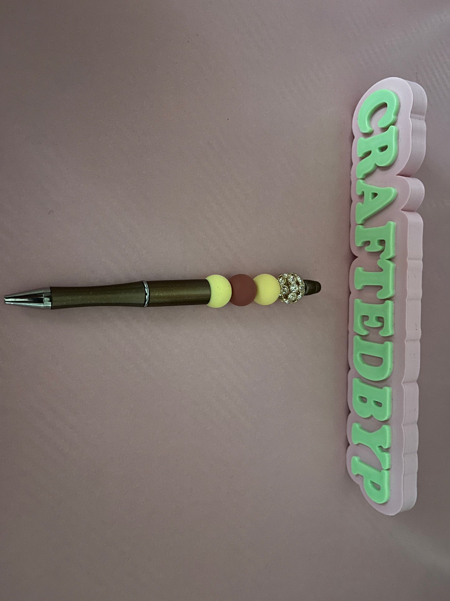 Beaded pens