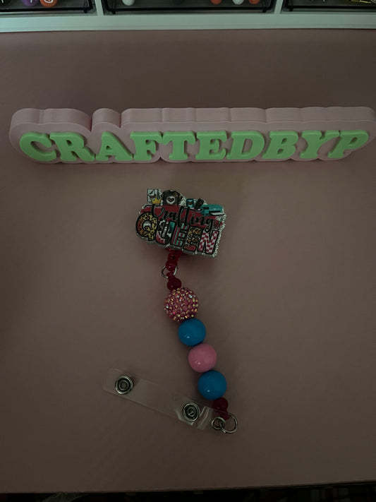 Custom badge reels
