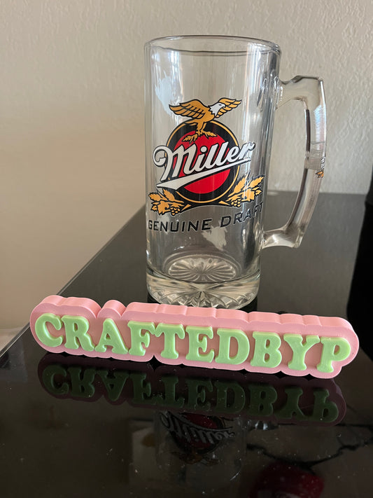 Custom Beer glasses